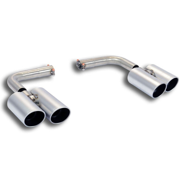 Supersprint 986156 Endpipe kit "Satin" Right OO90 - Left OO90