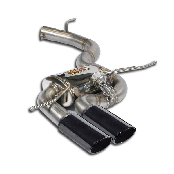 Supersprint 769737 Rear exhaust 90x70 "Gun Metal Grey" with valve