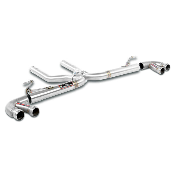 Porsche 958.1 Series Rear pipe Right - Left(Muffler delete) + connecting "Y-Pipe" for OEM endpipes 245754