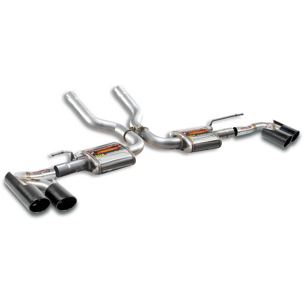 Porsche 958.2 Series Rear exhaust "Racing" Right - Left OO100 "Gun Metal Grey" 248146