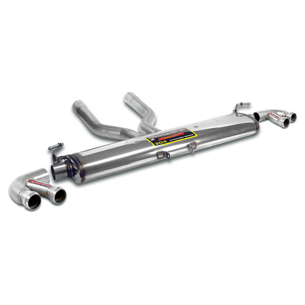 Porsche 958.1 Series Rear exhaust Right - Left + "Y-Pipe" for OEM endpipes 245834