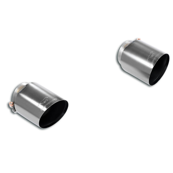 Volkswagen Vw Golf Vii Gti Endpipe kit "Race-Gun Metal Grey" Right O100 - Left O100 919076