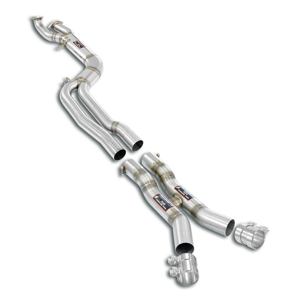Bmw M Bmw G80 M3 J-Pipe Race PackageDeletes the secondary catalytics + OPFs  + mid resonatorAccepts the Std - Oem muffler 527710