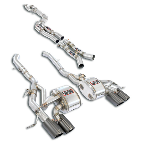 Bmw M Bmw G80 M3 J-Pipe Touring Package with valves - completeDeletes the secondary catalytics + OPFs  + mid resonator 527740