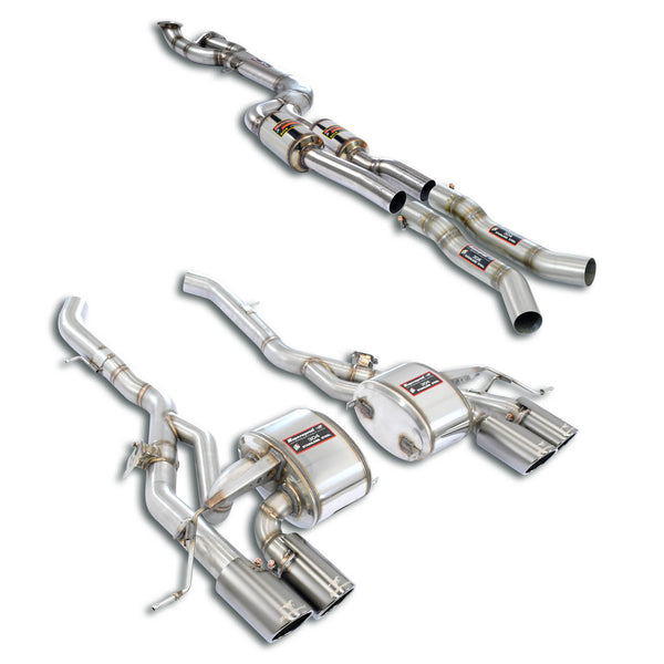 Bmw M Bmw G87 M2 J-Pipe Touring Package with valves - completeDeletes the secondary catalytics + OPFs  + mid resonator 528440