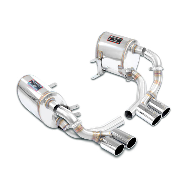 Porsche 997.1 Series Carrera / Carrera S Sport Mufflers Package, quad tips (with EEC Homologation) 243420