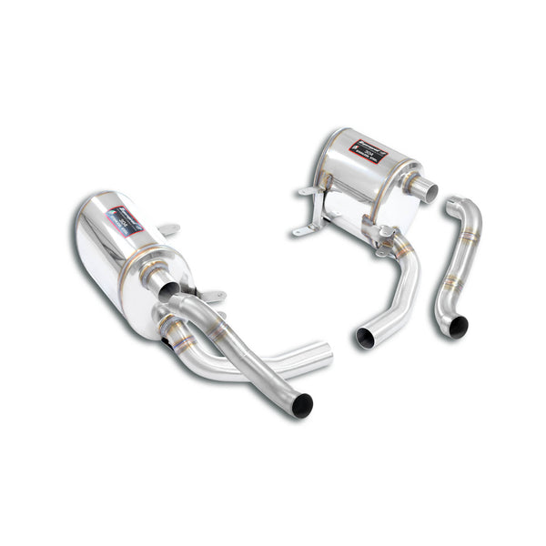 Porsche 997.1 Series Carrera / Carrera S Race Mufflers Package, Std endpipes 243460