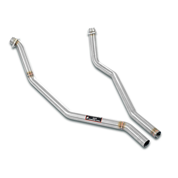 Mercedes Classic Mercedes W109 Sel Downpipe kit right - left for OEM manifold 170611