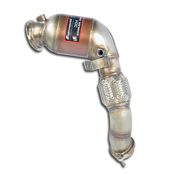 Bmw M Bmw G90 M5 Sedan Turbo downpipe kit +  Metallic catalytic Left 529341