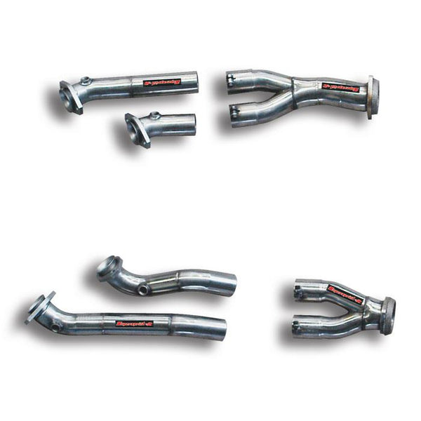 Volkswagen Vw Touareg 7L (2003 -> 2010) Connecting "Y-Pipe" Right - Left(For OEM manifolds) 888111