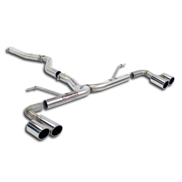 Bmw Bmw F20 / F21 -> 2015 Connecting pipe + rear pipe Right OO80 - Left OO80(Muffler delete) 987616