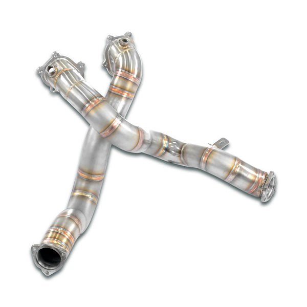 Audi Audi A8 Quattro D4 Typ 4H 2010 -> 2013 Downpipe kit Right + Left(Replaces catalytic converter) 771311
