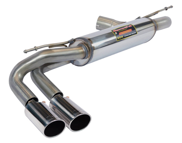 Bmw Bmw F30 / F31 2012 -> 2015 Rear exhaust "Racing" OO80 47406