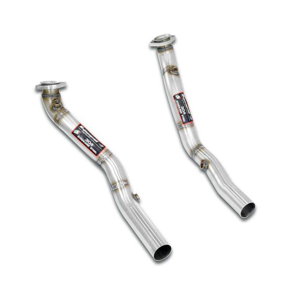 Mercedes Mercedes W210 E (Sedan) Downpipe kit Right + Left for the stock manifold  (Left and right hand drive) 843711