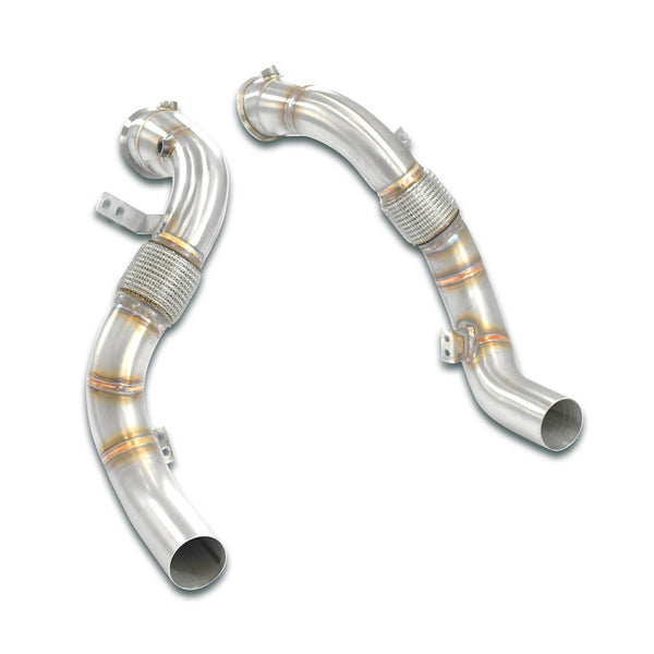 Bmw Bmw F07 Gt Turbo downpipe kit Right - Left (Replaces catalytic converter)Accepts the stock "Cat.-Back" system 989211
