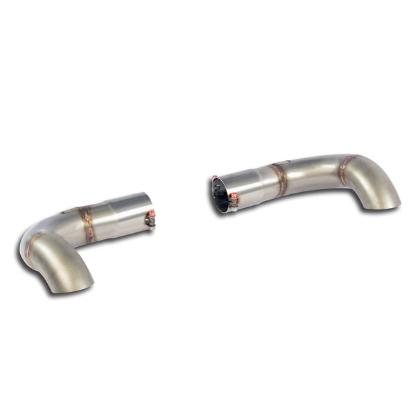 Mercedes Mercedes W166 Ml / Gle Exit pipes kit Right - Left "Stealth" for OEM bumper + diffuser(Turned down) 721414