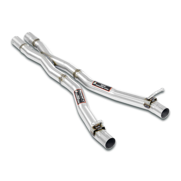 Ferrari Ferrari 550 Centre pipes kit Right - Left with  "X".Replace OEM centre exhaust 390813
