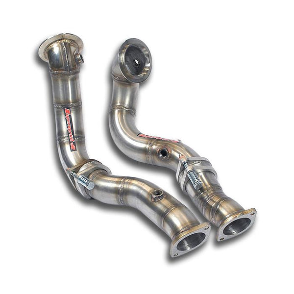 Bmw Bmw E60 / E61 Turbo downpipe kit Right - Left with expansion joints( Replace pre-kat ) 789611