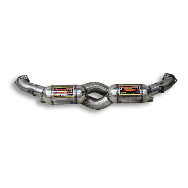 Porsche 996 Series Gt3 / Gt3 Rs Front pipe with Metallic catalytic converter Right + Left 241302
