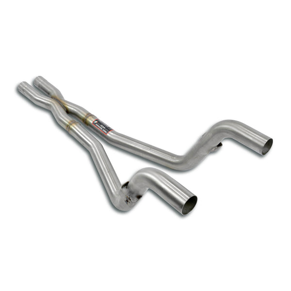 Ferrari Ferrari 575M Centre pipes kit Right - Left with  "X".Replace OEM centre exhaust. 391213