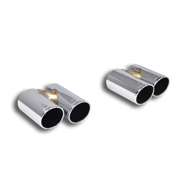 Abarth 124 Abarth Spider (2016 ->) Endpipe kit 4 exit OO80 Right+ OO80 Left 764616
