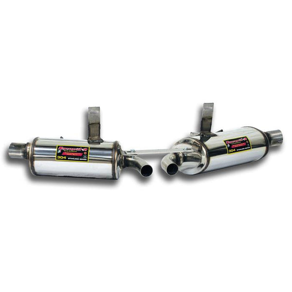 Porsche 986 Series Rear exhaust Right + Left "Racing" 241004