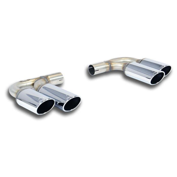 Right + Left Dual Exhaust(To be installed with stock rear bumper of the 