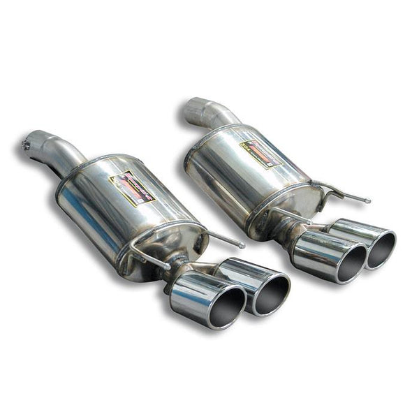 "Racing" rear muffler Right OO100 - Left OO100