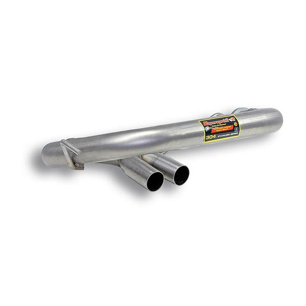 ALTERNATIVE:100% Stainless steel exhaust system, with Right - Left exit