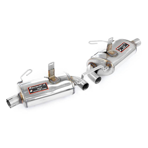 Porsche 986 Series Rear exhaust Right + Left "Racing" 241534
