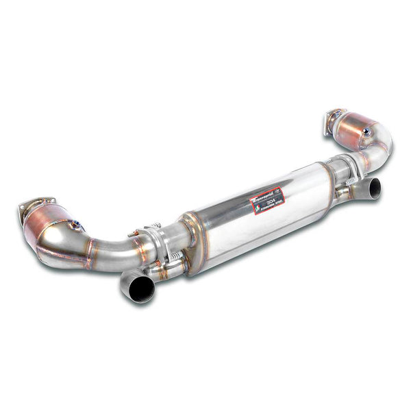 Porsche 996 Series Turbo / Turbo S Rear exhaust Right + Left "Sport" + Metallic catalytic converter 243304