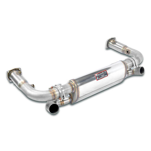 Porsche 996 Series Turbo / Turbo S Rear exhaust Right + Left "Race" (replace the OEM catalytic converter) 243334