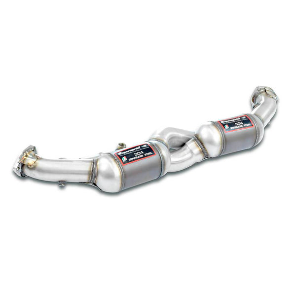 Porsche 997.1 Series Carrera / Carrera S Front pipe Right + Left with Metallic catalytic converter 100CPSIAccepts the stock rear mufflers 243402
