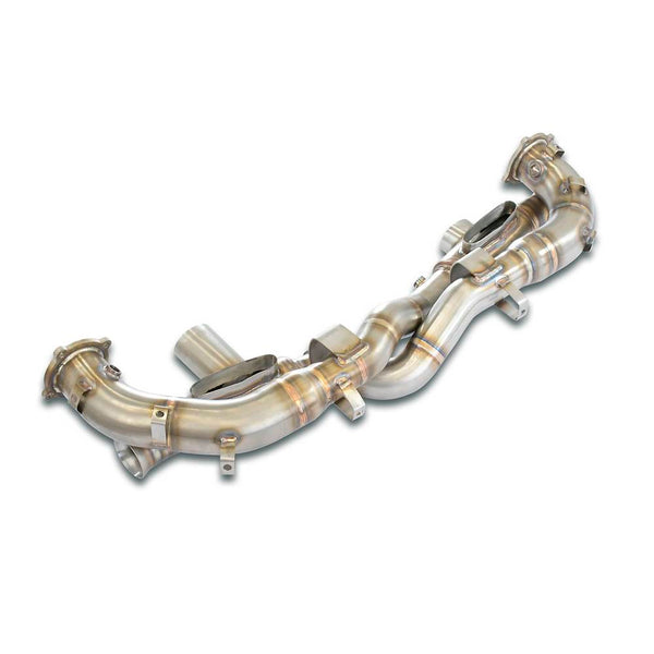 Porsche 993 Series Turbo / Turbo S Front pipe Right - LeftReplaces catalytic(With heat exchangers) 243812