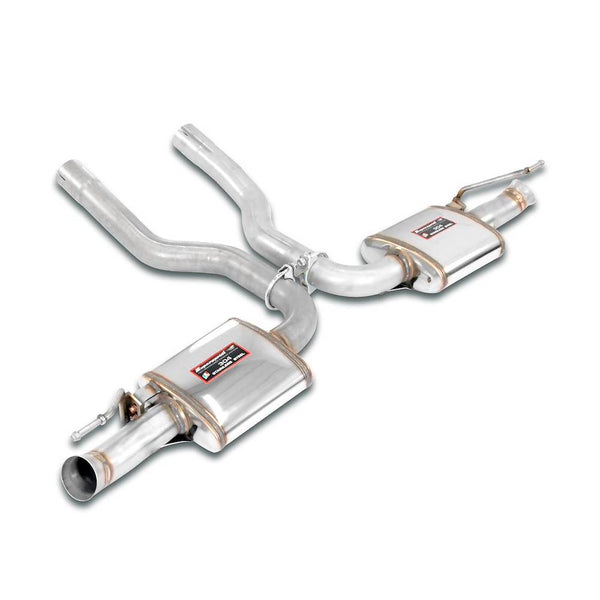 Porsche 957 Series Rear exhaust Right + Left "Racing" 245106