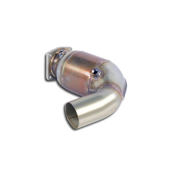 100% Stainless steel system for OEM rear muffler