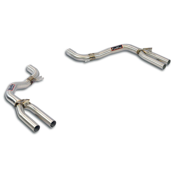 ALTERNATIVE:REAR MUFFLER SYSTEM FOR OEM CENTRE EXHAUSTFull kit only