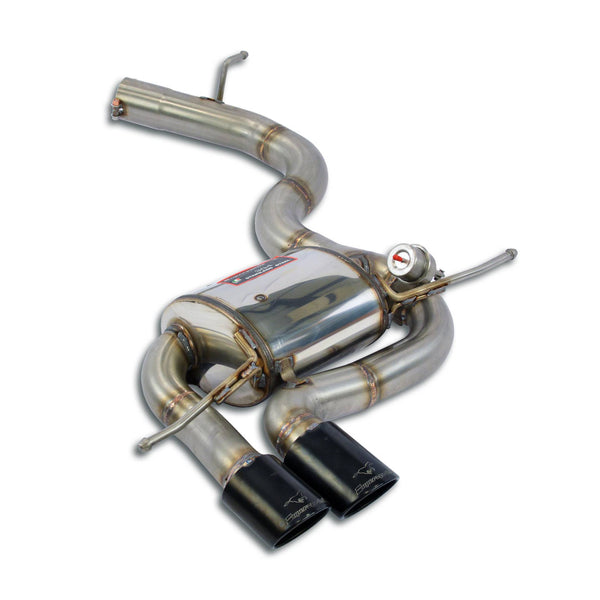 Sport exhaust system with valve, 100% Stainless steel, Oversize  Ø76mm ->70mm