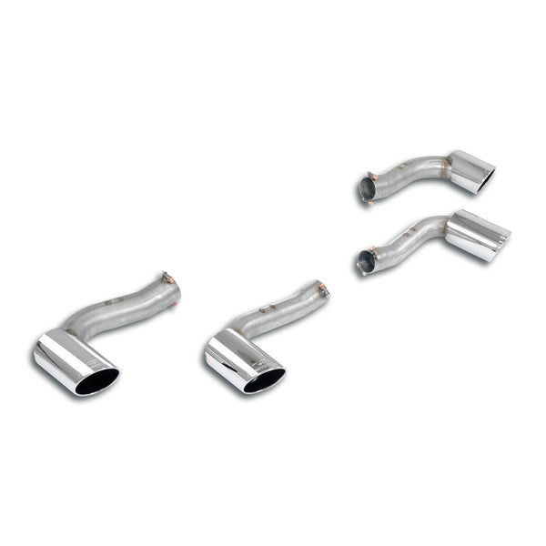 Centre + Rear exhaust with valves 100% Stainless steelFull kit only