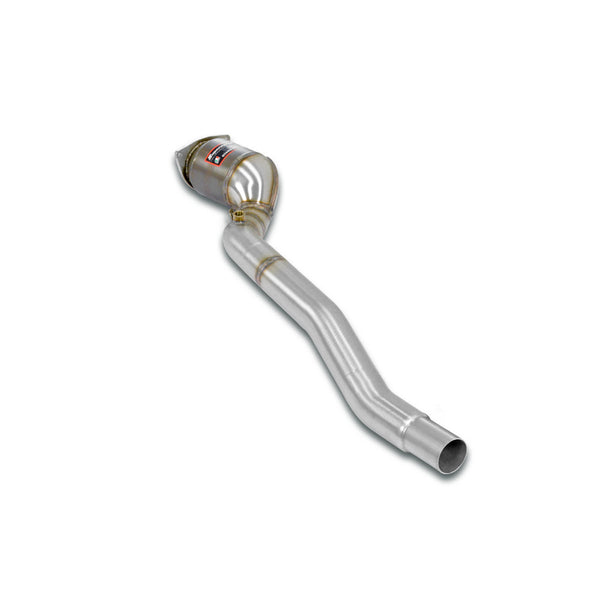 Front exhaust kit for OEM Cat.-Back