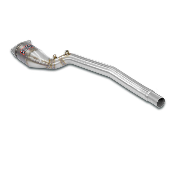 Front exhaust kit for OEM Cat.-Back