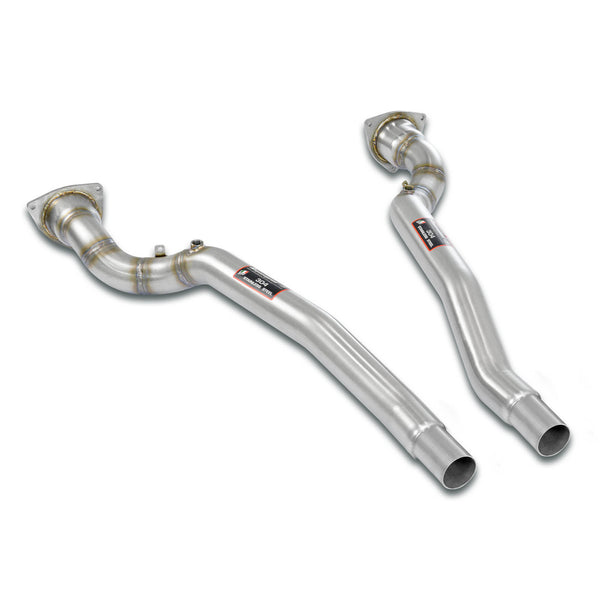 Front exhaust kit for OEM Cat.-Back