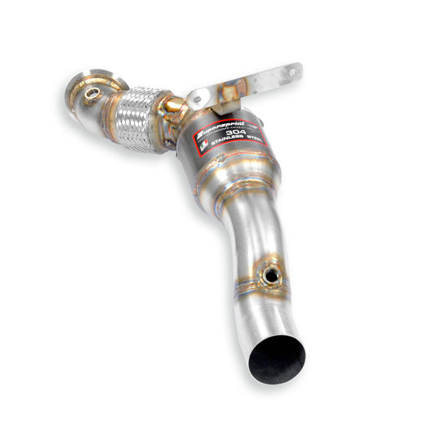 100% Stainless steel Downpipe kit Right + Left