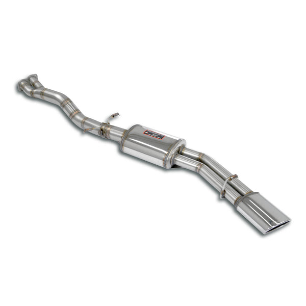 100% Stainless steel rear exhaust