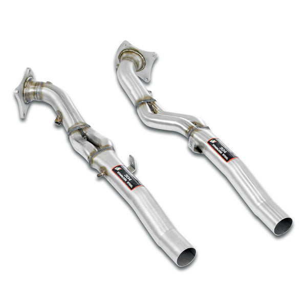 100% Stainless steel system, 2 x Ø60mmFor the models with free flowing, straight - throught stock headers