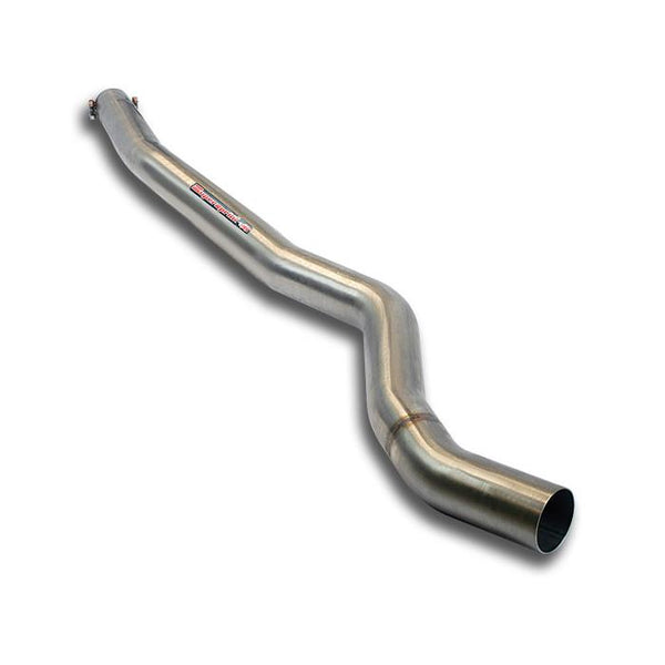 100% Stainless steel "Cat.-back" system for the Stock rear muffler / M PerformanceFull kit only