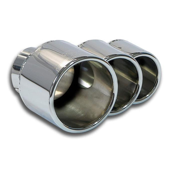 "Triple-round" outlets / tailpipes kit