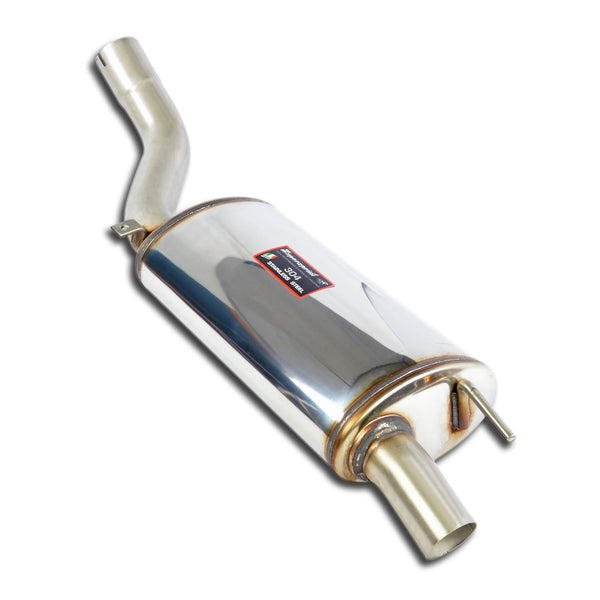 100% Stainless exhaust system, Oversize 2 x Ø70mmModels with cast iron stock manifold