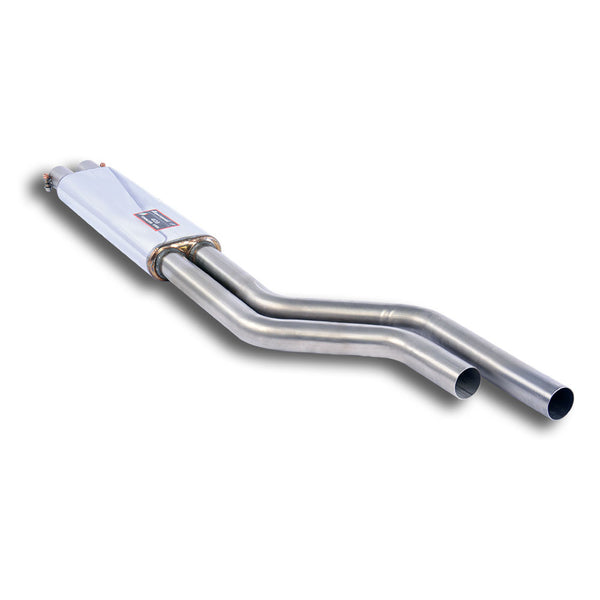 Dual exhaust kit system 2 x Ø50mm, 100% Stainless SteelFull kit only