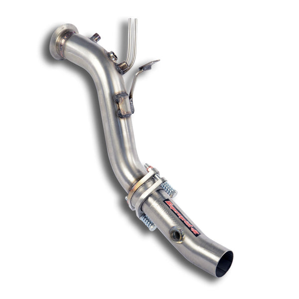 Turbo downpipe for Diesel particulate filter removalFront pipe